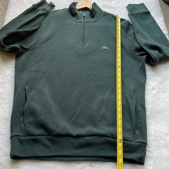 Lacoste men’s half zip sweater slim fit - Picture 5 of 6